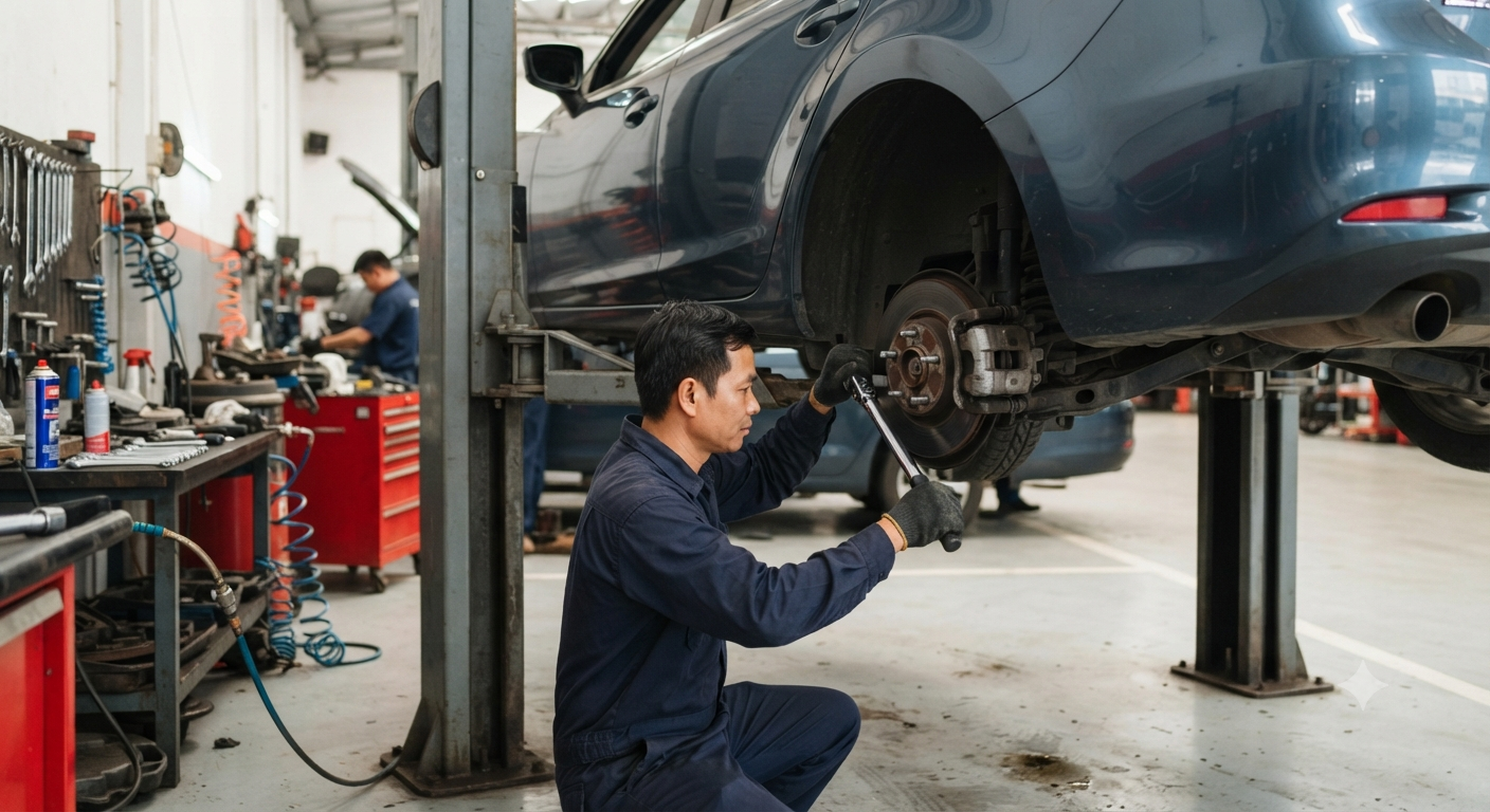 Hệ thống phanh và khả năng dừng đỗ của xe